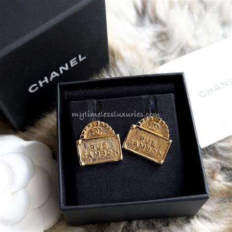 Chanel Rue Cambon Earrings 